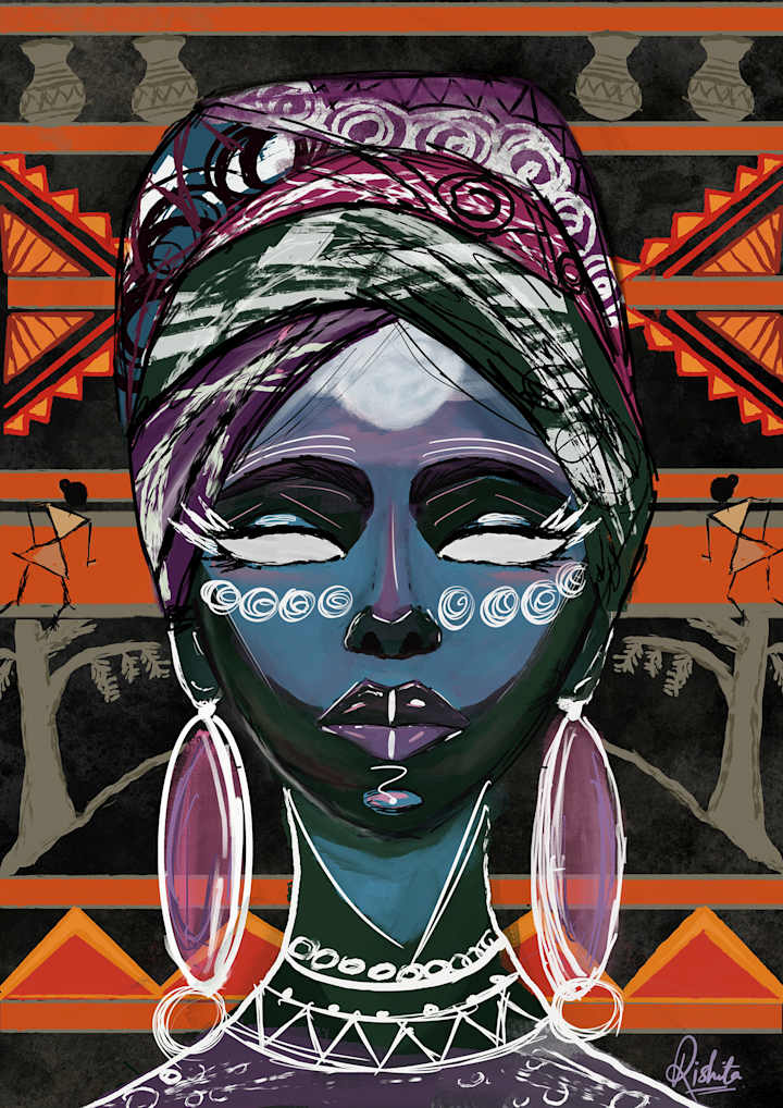 Cover image for Digital artwork: Tribal culture