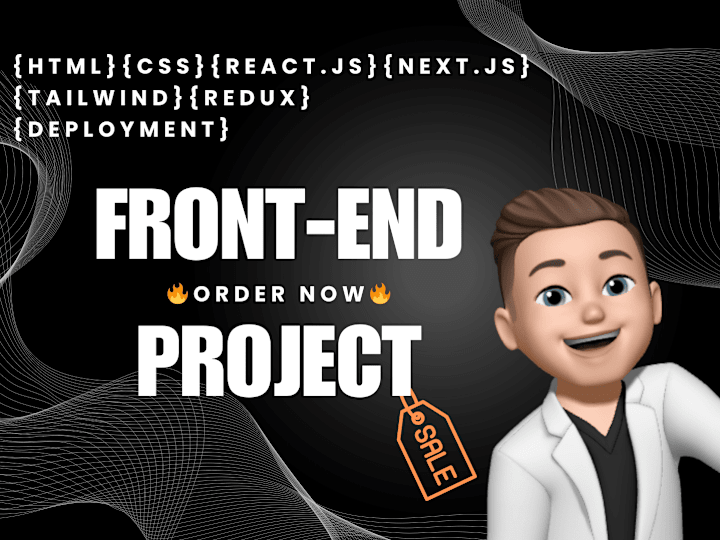 Cover image for I will offer frontend project | Landing page | Website  