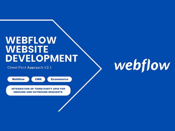 Cover image for Webflow Website Development (Client First Approach V2.1)