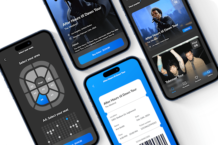 Cover image for 🎵 Concert-booking app