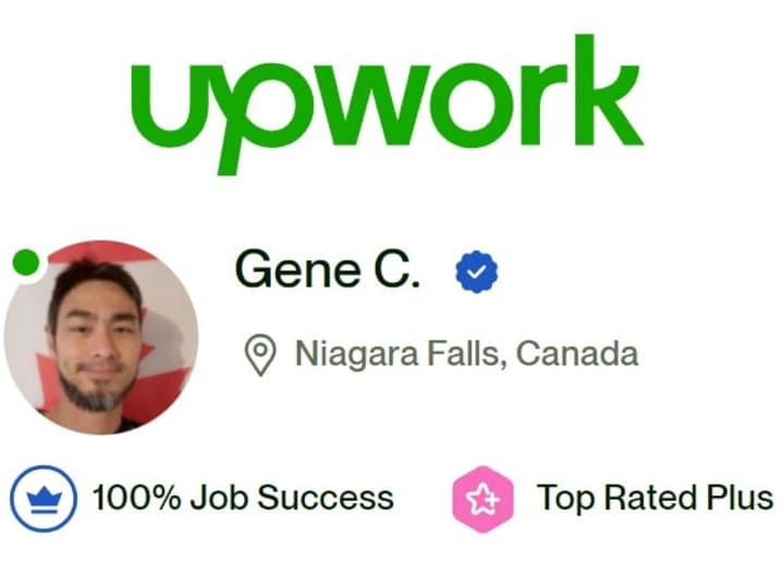 Cover image for I'm Upwork Top-Rated-Plus!