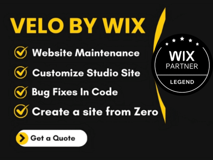 Cover image for Basic Package: Wix Site Bug Fixes & Custom Code