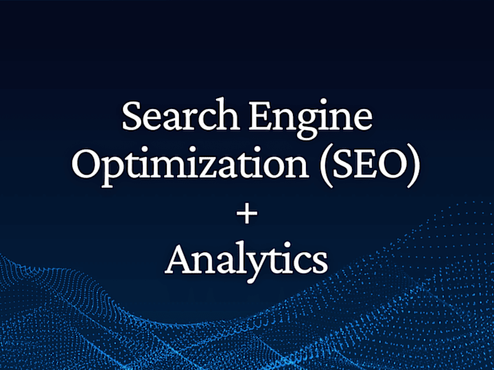 Cover image for SEO & Analytics