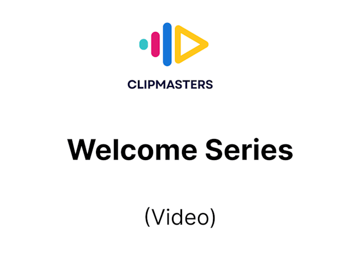 Cover image for Clipmasters Welcome Series