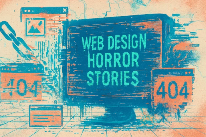 Cover image for Web Design Horror Stories: Nightmares to Learn From
