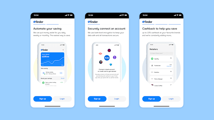 Cover image for Re-designing Finder App's onboarding to improve Activation
