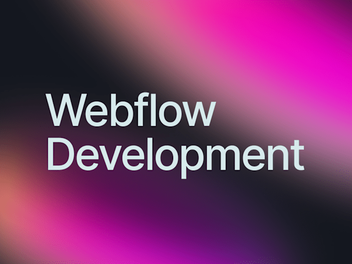 Cover image for Webflow Development