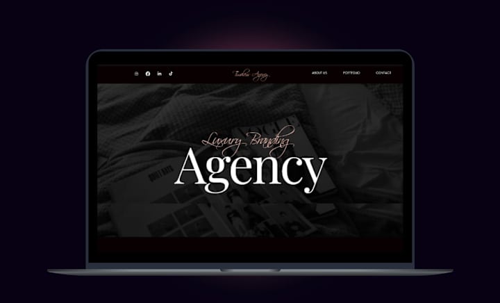 Cover image for Premium WIX Studio Timeless Agency Marketing Website