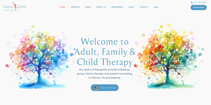 Cover image for Family & Child Therapy Vienna VA | Mental Healthcare Services, …