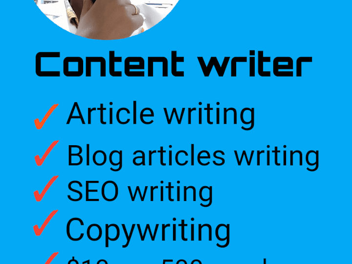 Cover image for Original Blog and Article Writing