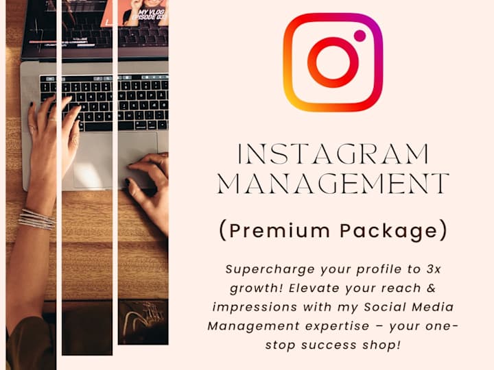 Cover image for  Instagram Management | Premium Package | Organic 