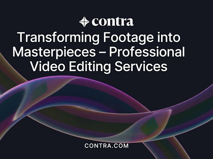 Cover image for Professional Video Editing