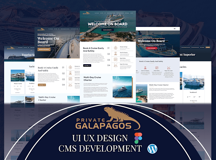 Cover image for Private Galapagos Travel Website Design & Development
