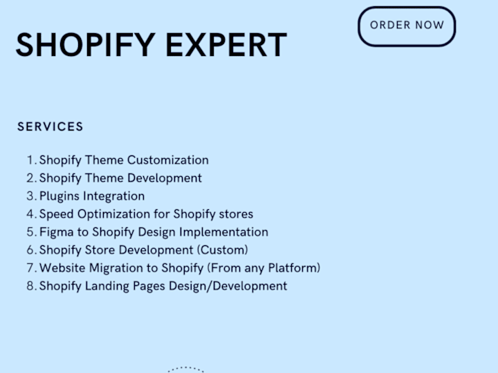 Cover image for Shopify Expert | Shopify Developer | Shopify Website Designer