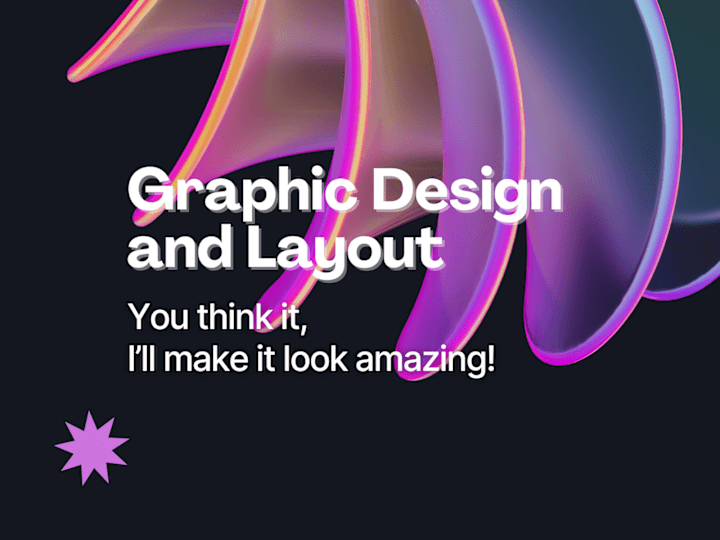 Cover image for Need help with a poster, brochure, layout? I'm here to help!