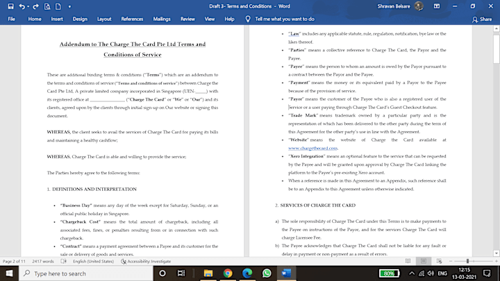 Cover image for Drafting a Services Agreement