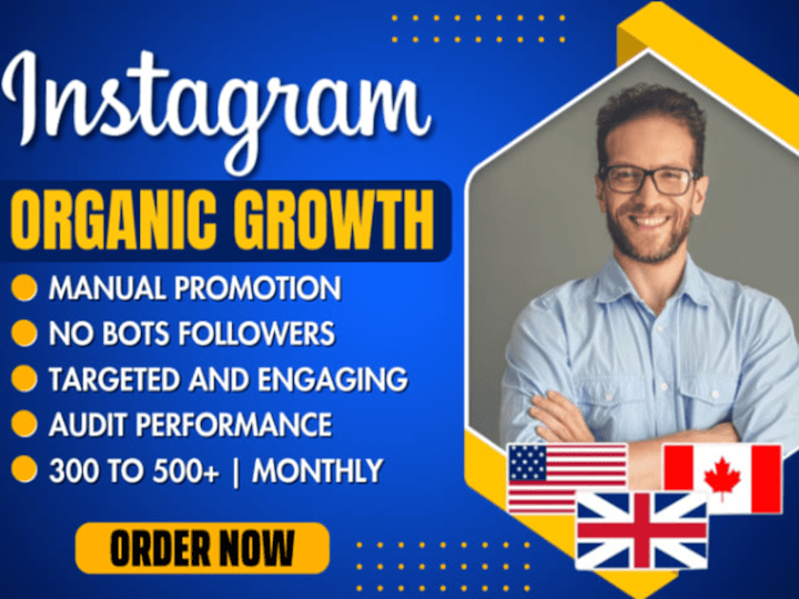 Cover image for I will do instagram marketing,  grow and promote your page 