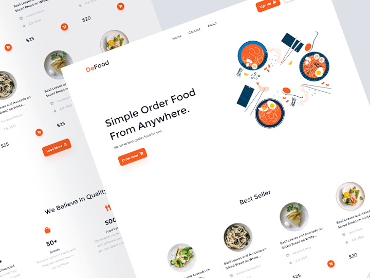 Cover image for I will create landing page design for your business