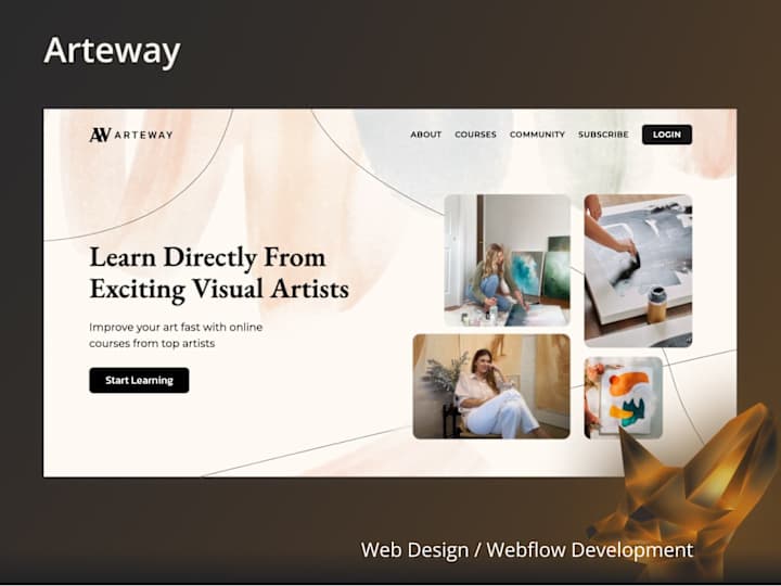 Cover image for Arteway | Web Design + Webflow Development