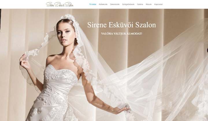 Cover image for Web Design & Development for Wedding Dress Saloon 👰