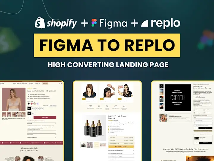 Cover image for Convert Your Figma Design to a Shopify Page with Replo