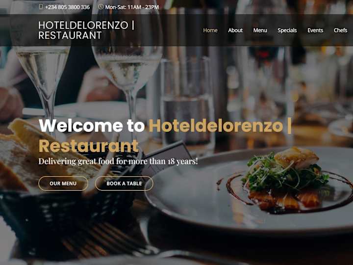 Cover image for Hotel Reservation Site