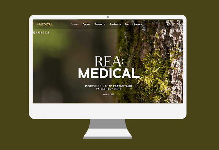 Cover image for Custom Website for Medical Center