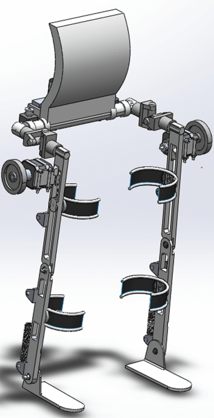 Cover image for Exoskeleton for lower limbs support