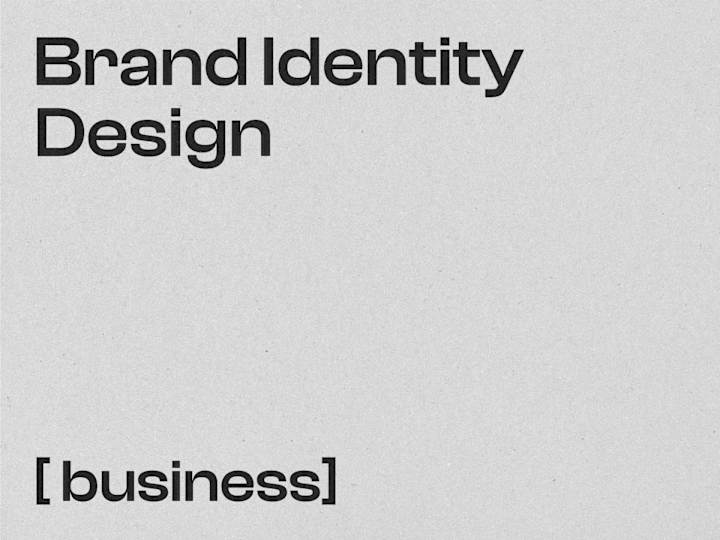 Cover image for 💼 Brand Identity Design | Business