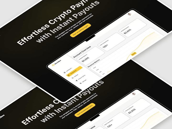 Cover image for BlockBee Homepage Redesign
