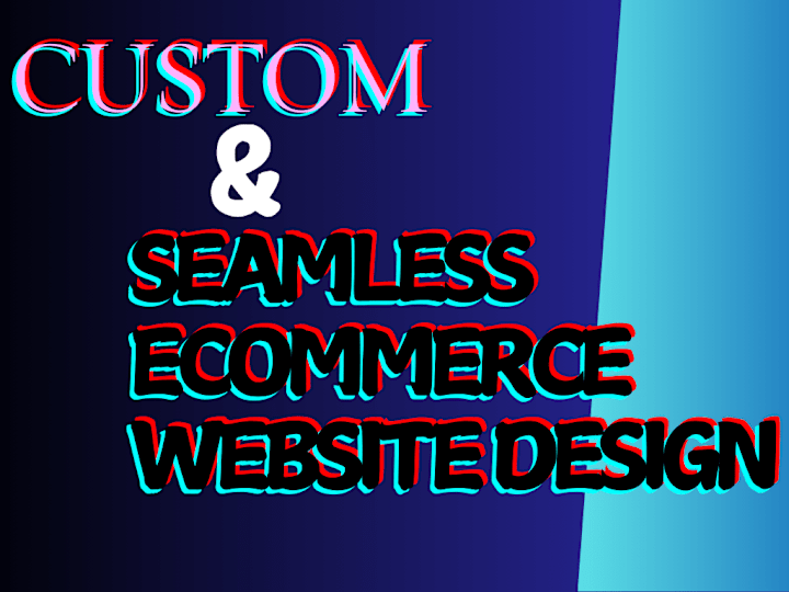 Cover image for Seamless E-commerce Website Development