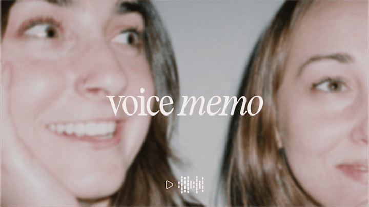 Cover image for voice memo | Brand Identity