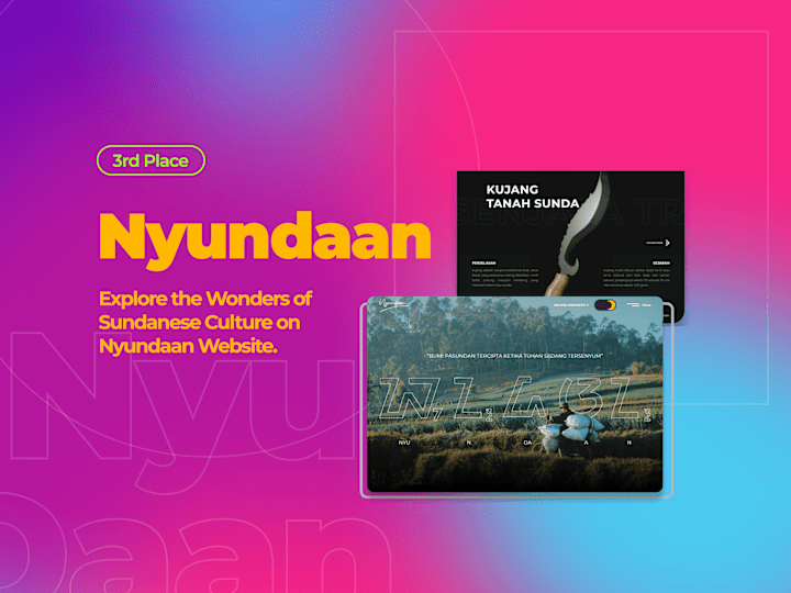 Cover image for Designing Nyundaan Website - Sundanese Culture and Tradition Ed