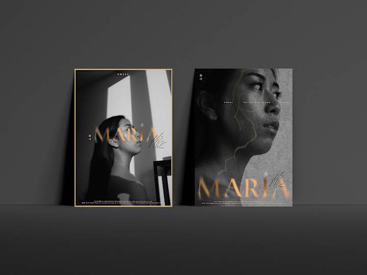 Cover image for Maria Hwasa Album Rebrand