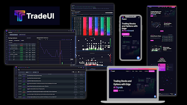 Cover image for TradeUI | High Confidence Data-driven Trading