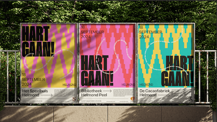 Cover image for HART gaan visual identity