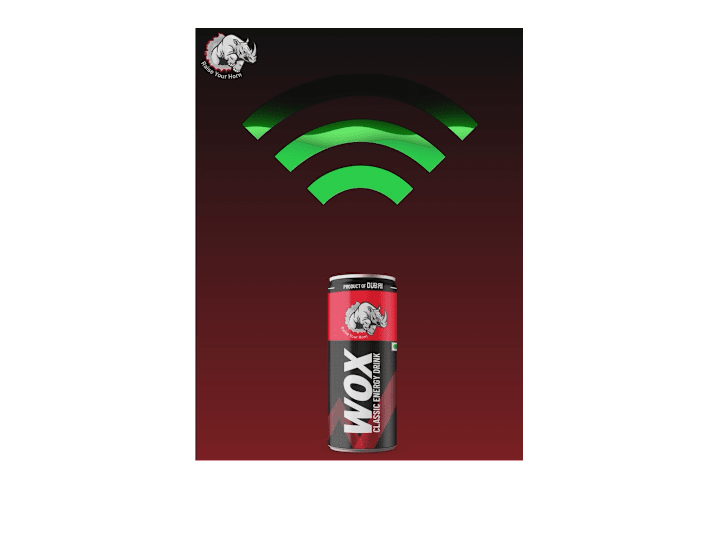 Cover image for MOTION GRAPHIC DESIGN OF WOX ENERGY DRINK PRODUCT