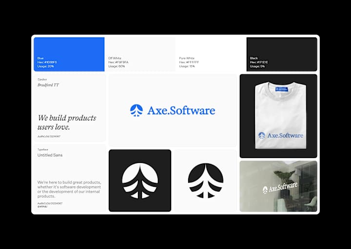 Cover image for Axe Software - Visual Identity