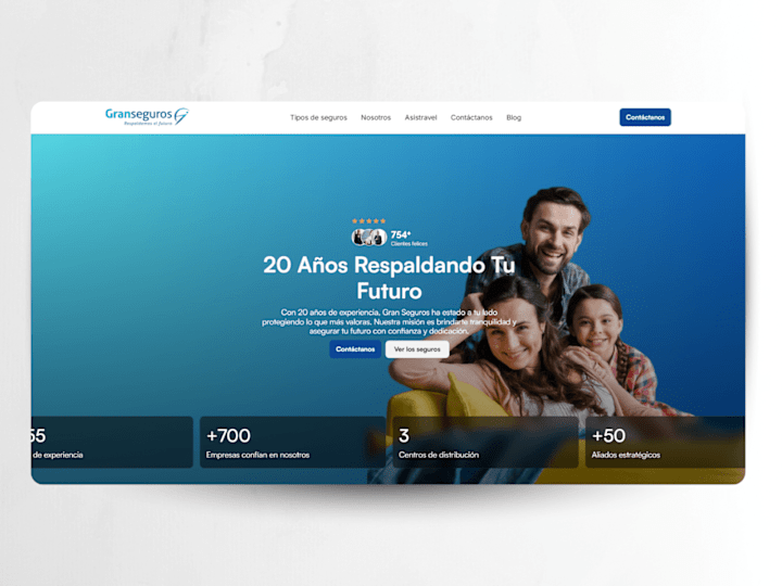 Cover image for Gran Seguros (Framer Development + Website Transformation)