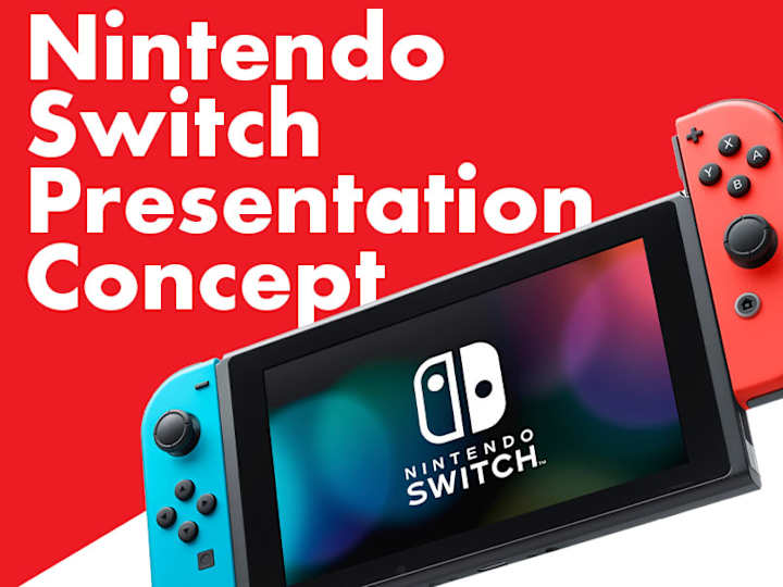 Cover image for Nintendo Switch presentation on Behance