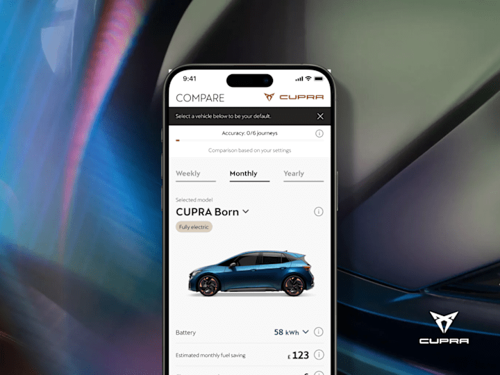 Cover image for Digital Experience for Electric Transition with CUPRA EV&MeCub