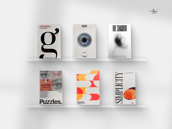 Cover image for Bookshelf Illustration Design | Creative Concept :: Behance