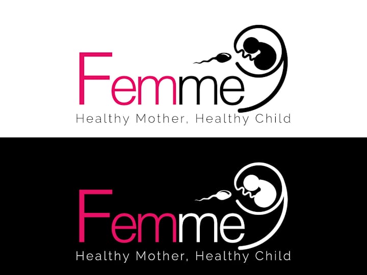 Cover image for Femme9 Logo Design on Behance