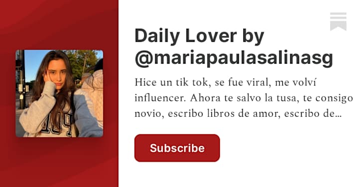 Cover image for Daily Lover by @mariapaulasalinasg