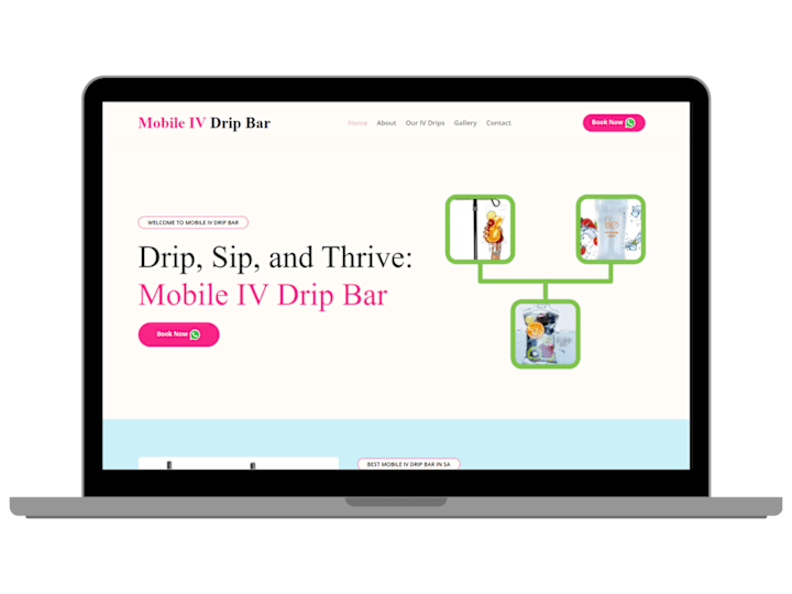 Cover image for Mobile IV Drip Bar – Wellness Reimagined