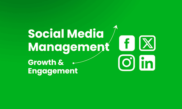 Cover image for I will manage your social media for growth and engagement