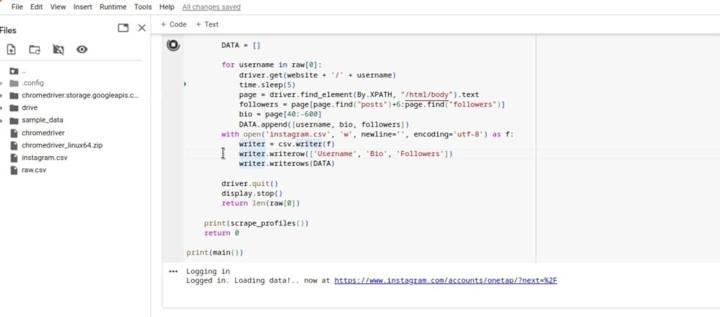 Cover image for Instagram usernames and profiles data extraction