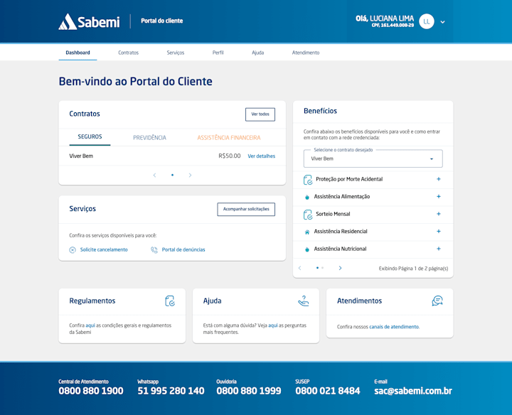 Cover image for Creating The Insurance Management Portal for Sabemi