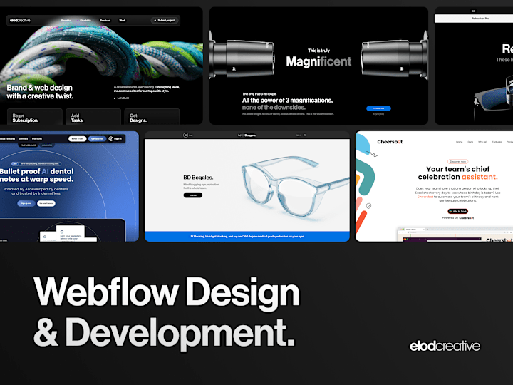 Cover image for Webflow Design & Development.