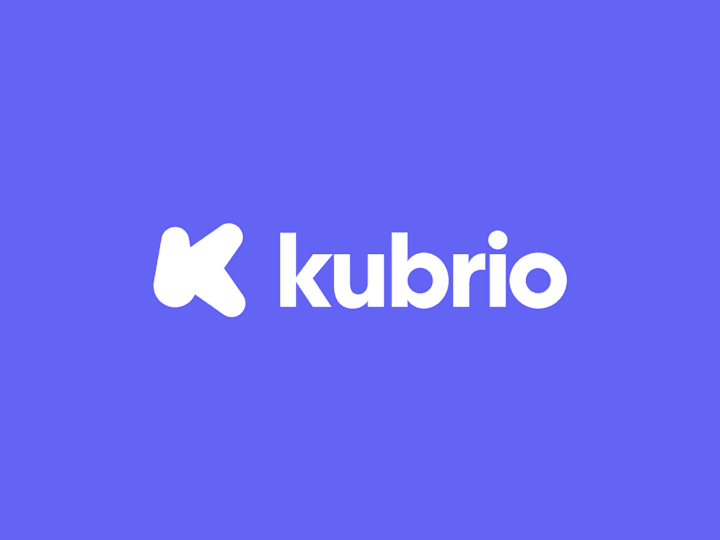 Cover image for Edutech startup visual identity. Kubrio